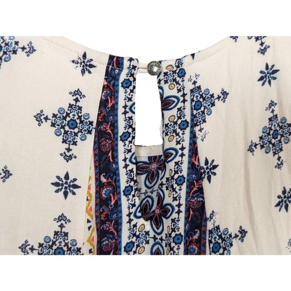 TAYLOR & SAGE sleeveless Bohemian lace comfortable summer dress size L - Picture 5 of 10